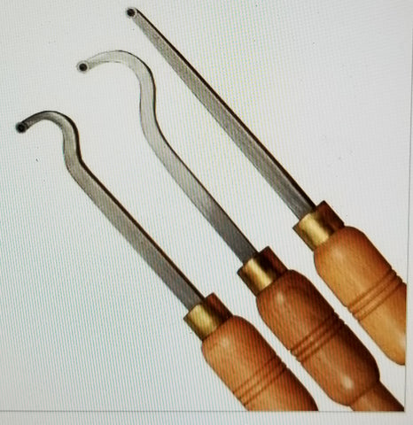 3pc Carbide Mini Hollowing Tool Set