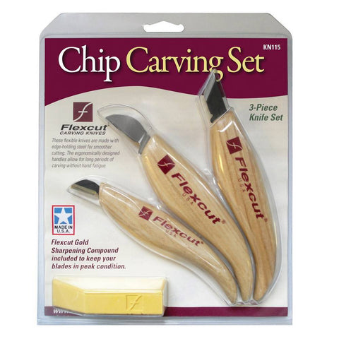 Flexcut 3pc. Chip Carving Set KN115