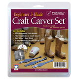 Flexcut Beginner 3 piece Craft Carvers Set