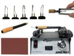 Colwood Detailer Deluxe Woodburning Kit w 9 Replaceable Tips + Handle + Book DKDR (Case not included)