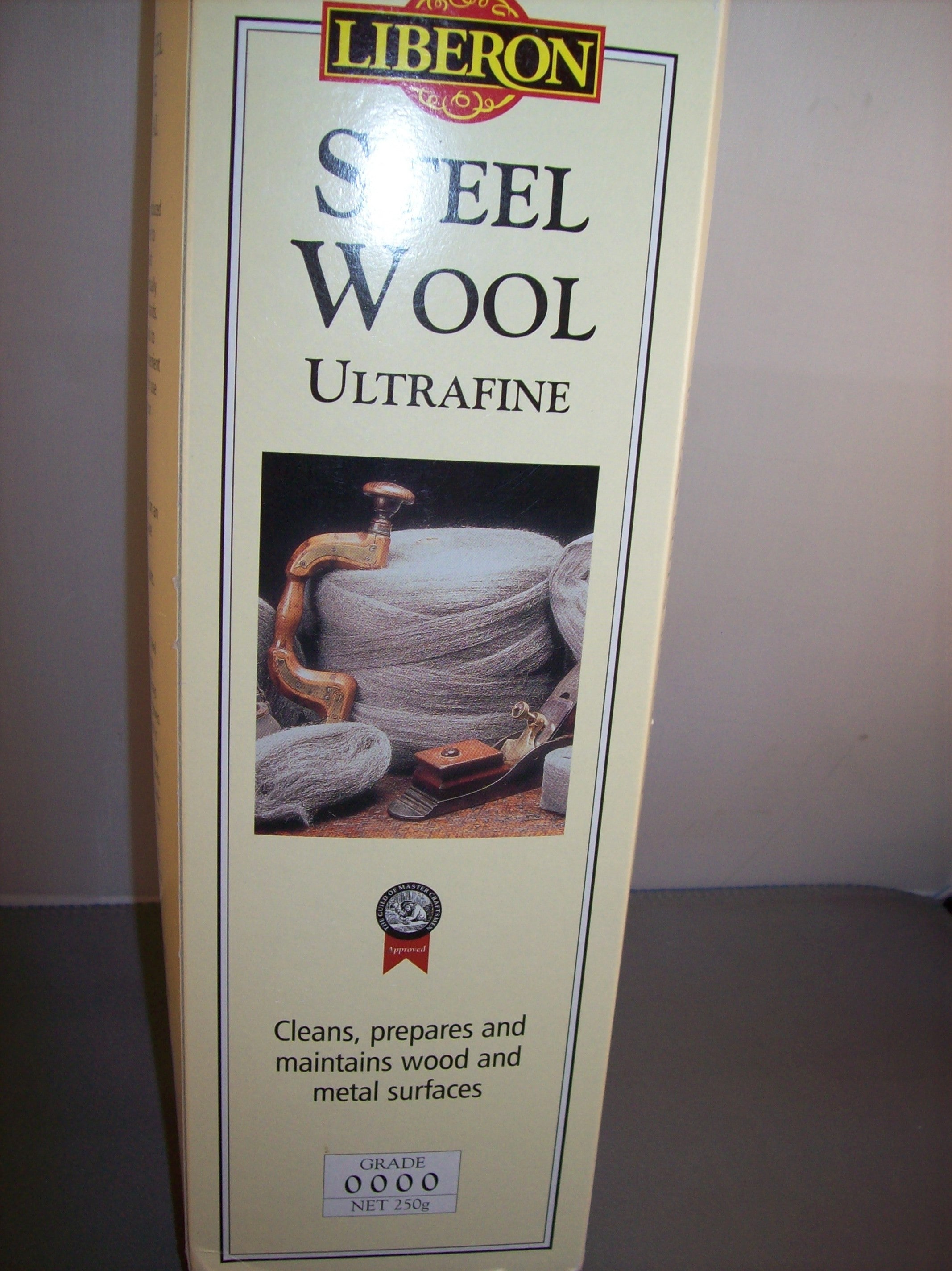 Liberon 0000 Steel wool, 250g size