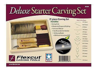 Flexcut Deluxe 21 piece Starter Set SK108    Sale$226.95