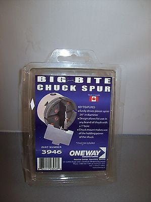Woodturning Big Bite Chuck Spur by Oneway #3946