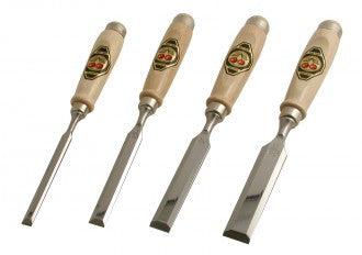 Two Cherries set of four Bevel Edged Chisels 500-1564