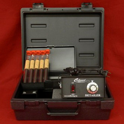 Colwood Detailer Standard Woodburning Kit with 5 Fixed Tip Handpieces SKDF (Case not included)