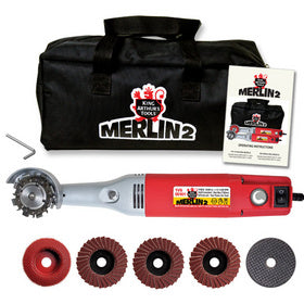 Merlin 2 Universal Woodcarving Set #10005, Variable Speed and 6 Accessories