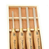 Woodturning Boxed Set of Four Bead Cutting Chisels